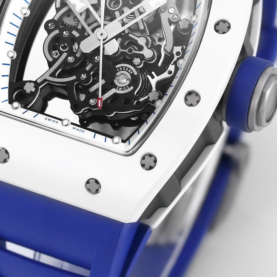 RM055 Bubba Watson Ceramic White Super Swiss Replica - 图片 2