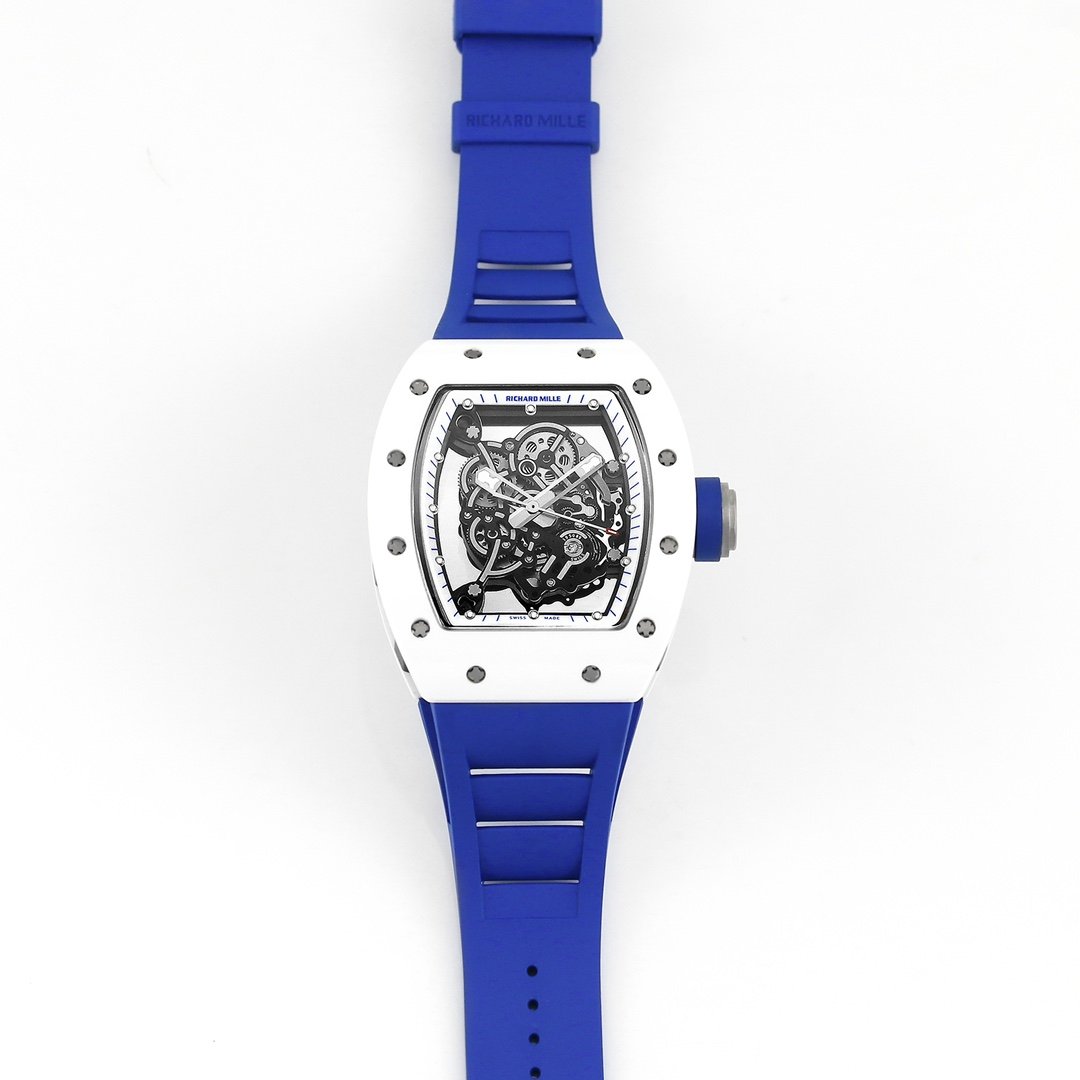 RM055 Bubba Watson Ceramic White Super Swiss Replica - 图片 3