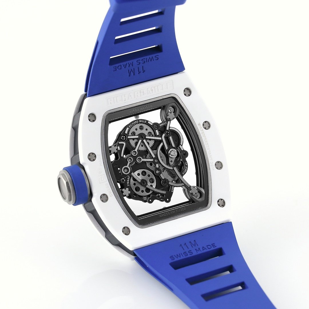 RM055 Bubba Watson Ceramic White Super Swiss Replica - 图片 6