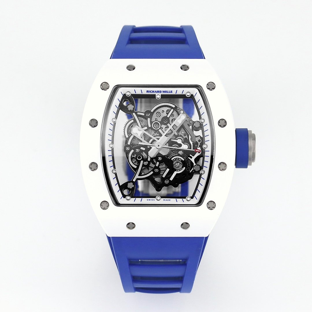 RM055 Bubba Watson Ceramic White Super Swiss Replica - 图片 9