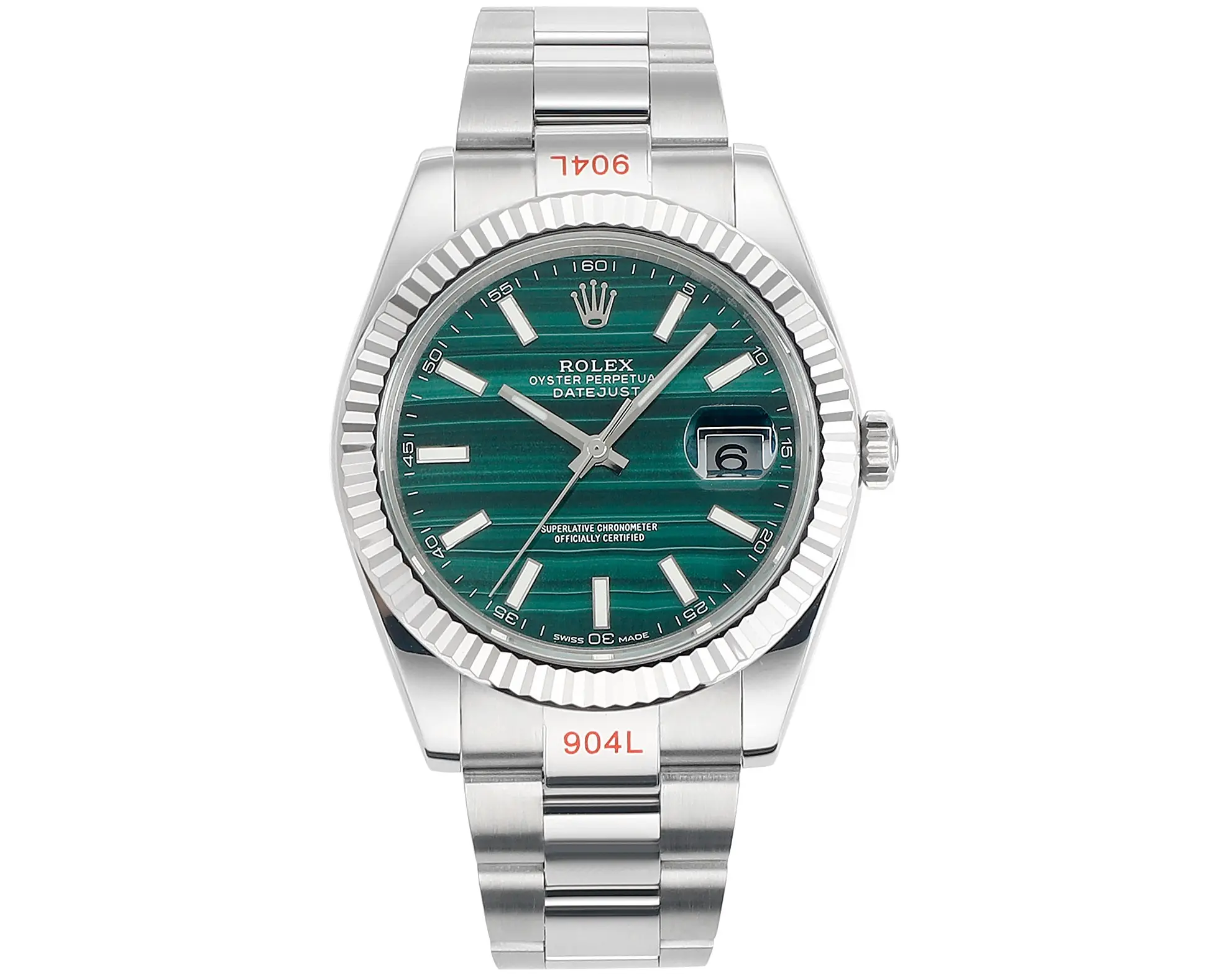 Rolex Datejust 41 Custom Malachite Dial – Premium Super Clone Rolex Luxury Timepiece