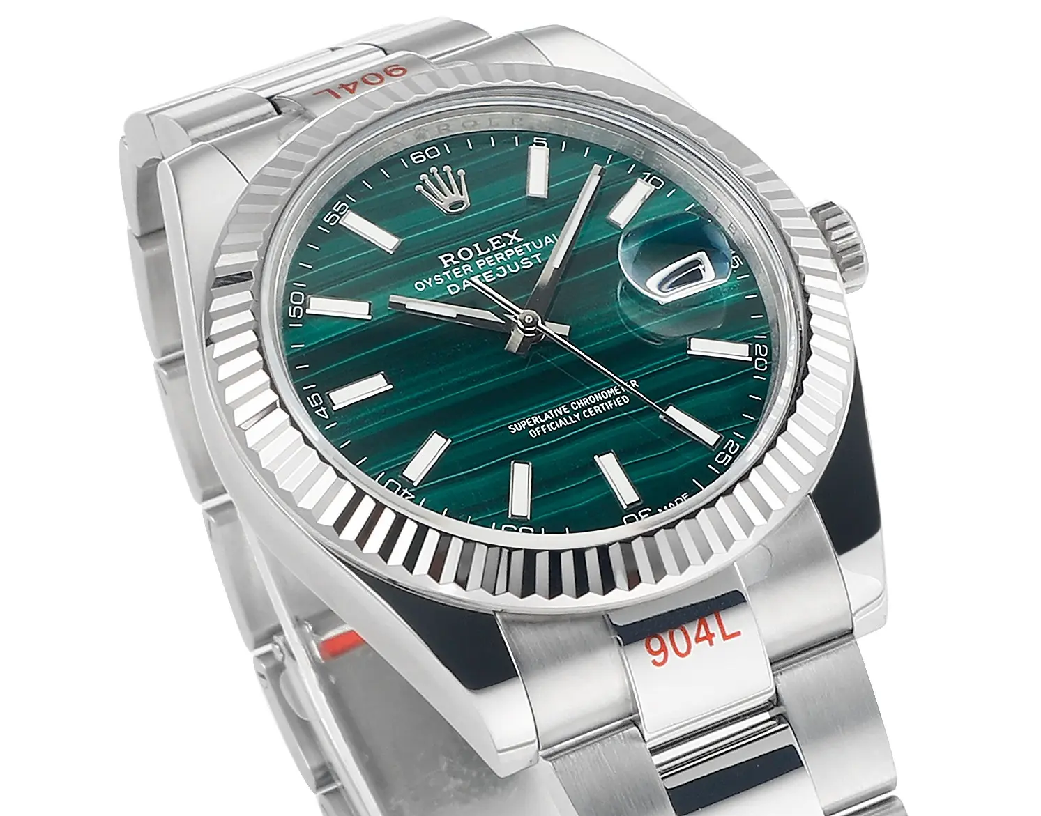Rolex Datejust 41 Custom Malachite Dial – Premium Super Clone Rolex Luxury Timepiece - 图片 2