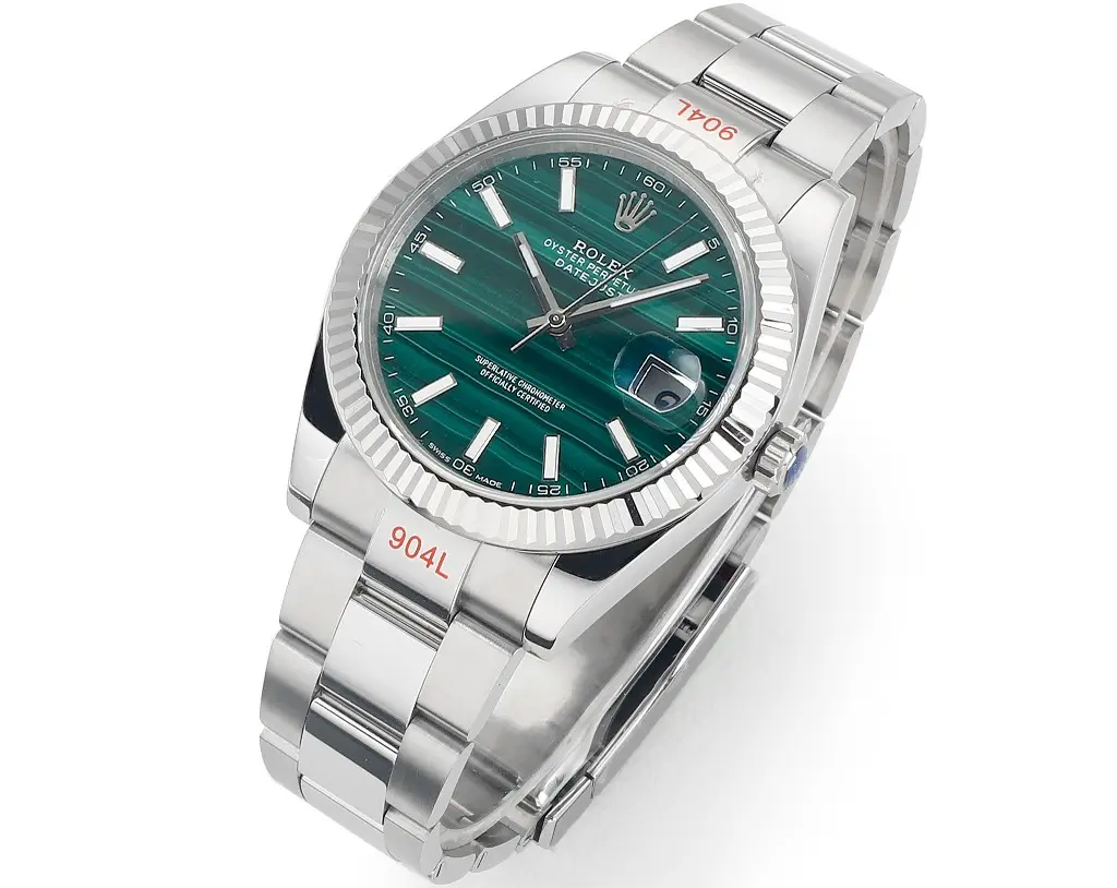 Rolex Datejust 41 Custom Malachite Dial – Premium Super Clone Rolex Luxury Timepiece - 图片 3