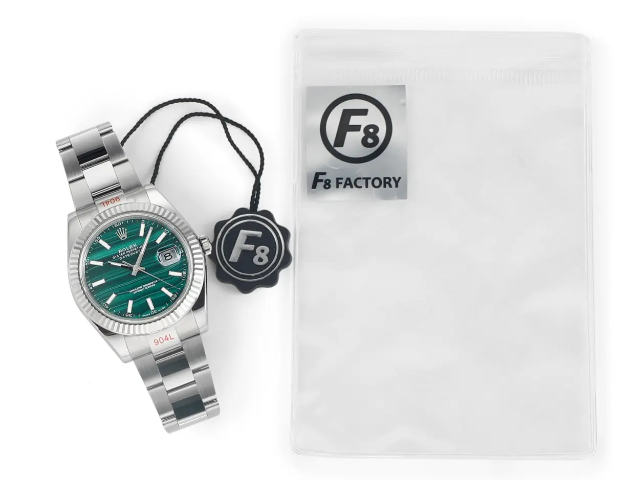 Rolex Datejust 41 Custom Malachite Dial – Premium Super Clone Rolex Luxury Timepiece - 图片 6