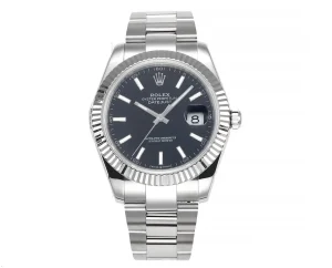 Rolex Datejust 41mm Black Dial Stainless Steel Automatic Watch – Super Clone Rolex