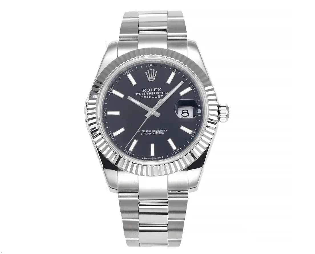 Rolex Datejust 41mm Black Dial Stainless Steel Automatic Watch – Super Clone Rolex