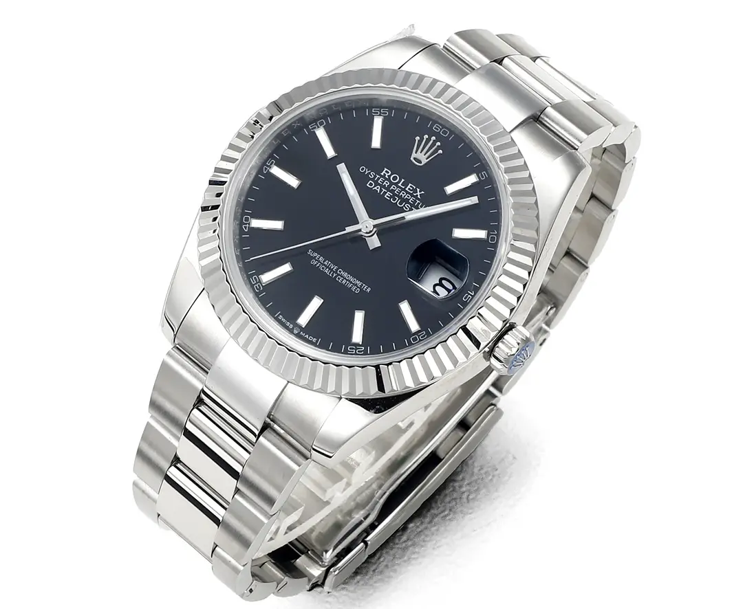 Rolex Datejust 41mm Black Dial Stainless Steel Automatic Watch – Super Clone Rolex - 图片 2