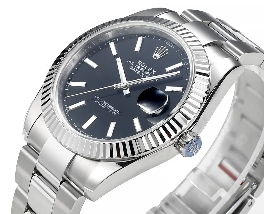 Rolex Datejust 41mm Black Dial Stainless Steel Automatic Watch – Super Clone Rolex - 图片 3