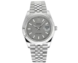 Rolex Datejust 41mm Meteorite Dial Stainless Steel Watch – Silver  Edition