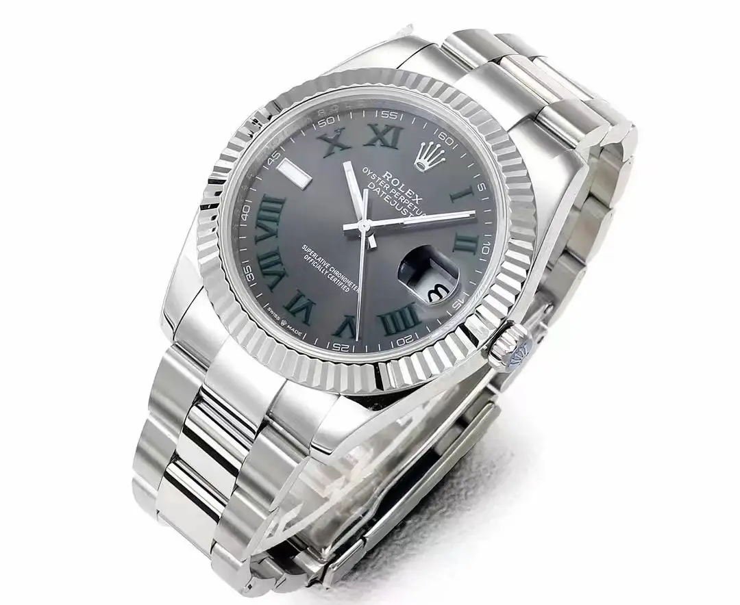 Rolex Datejust 41mm – Silver Stainless Steel with Grey Dial - 图片 2