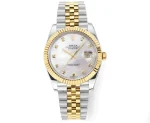 Rolex Datejust 41mm Two-Tone Gold and Steel Watch with Diamond Bezel – Super Clone VSF Watch