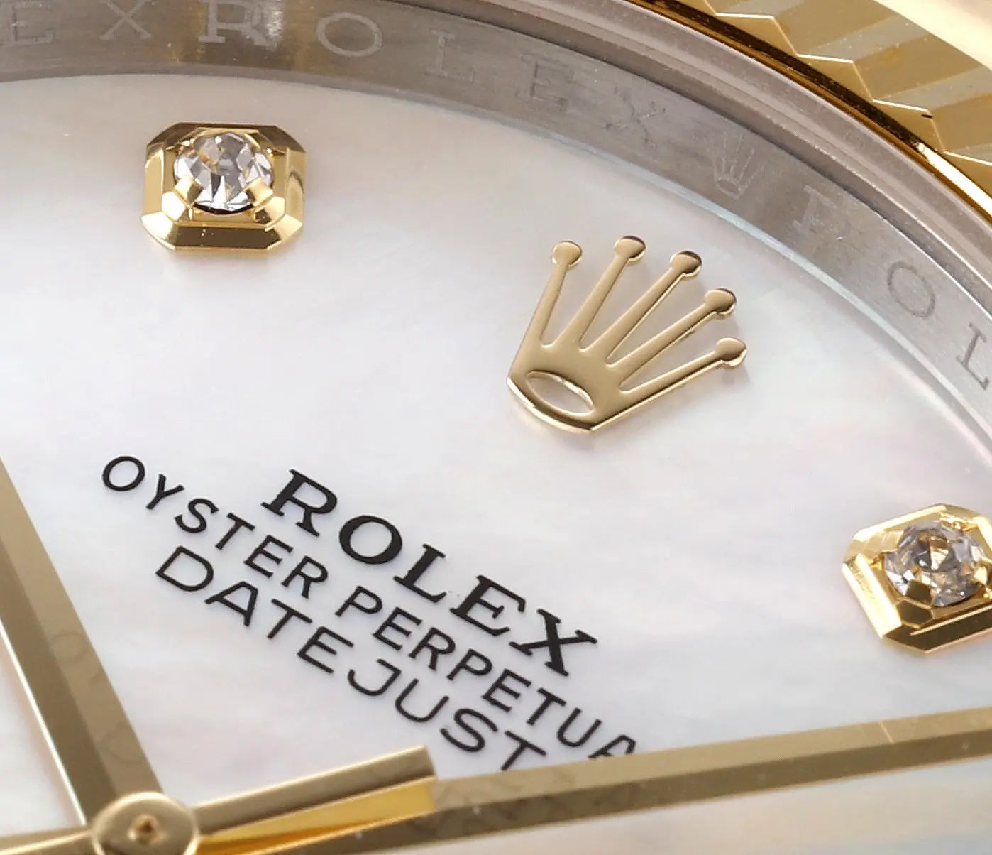 Rolex Datejust 41mm Two-Tone Gold and Steel Watch with Diamond Bezel – Super Clone VSF Watch - 图片 6