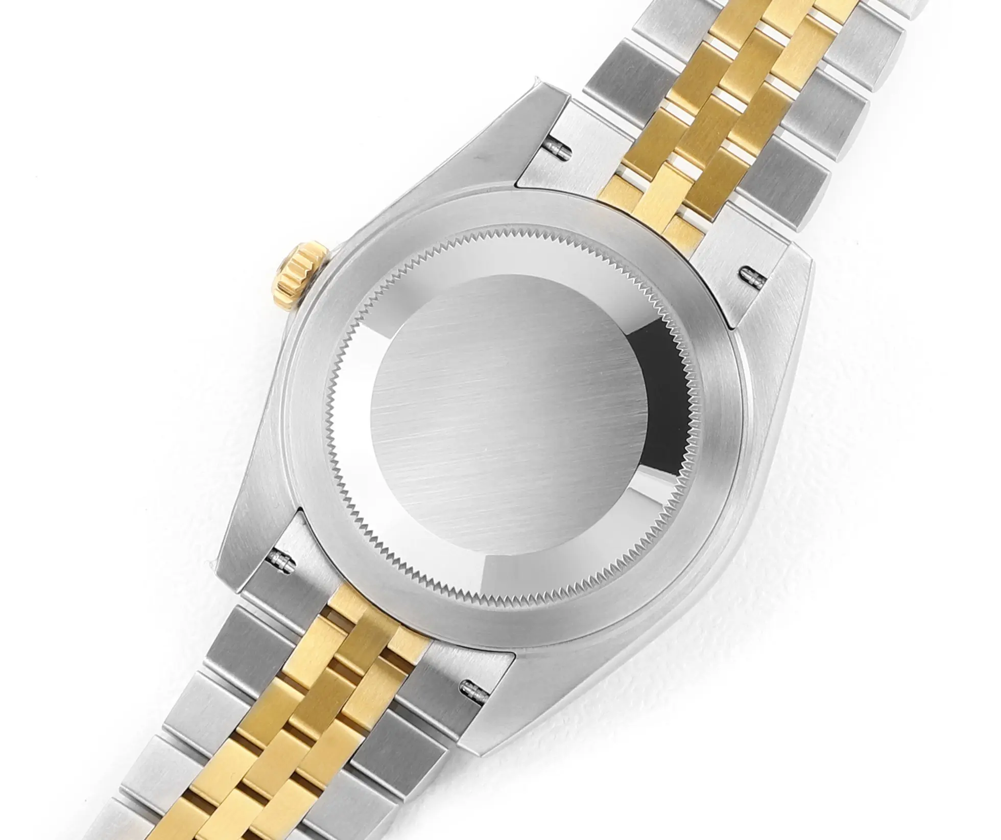 Rolex Datejust 41mm Two-Tone Gold and Steel Watch with Diamond Bezel – Super Clone VSF Watch - 图片 8