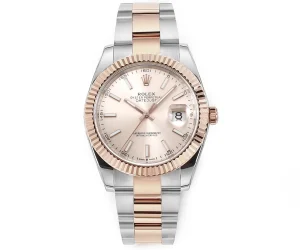 Rolex Datejust 41mm Two-Tone Rose Gold and Stainless Steel