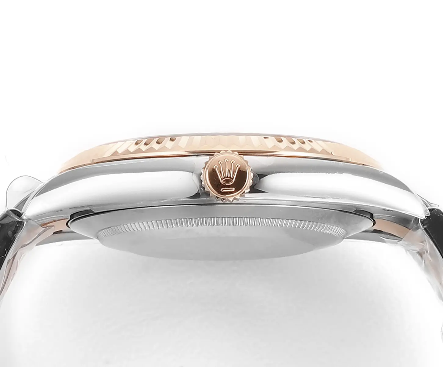 Rolex Datejust 41mm Two-Tone Rose Gold and Stainless Steel Watch with Diamond Dial – Super Clone - 图片 7