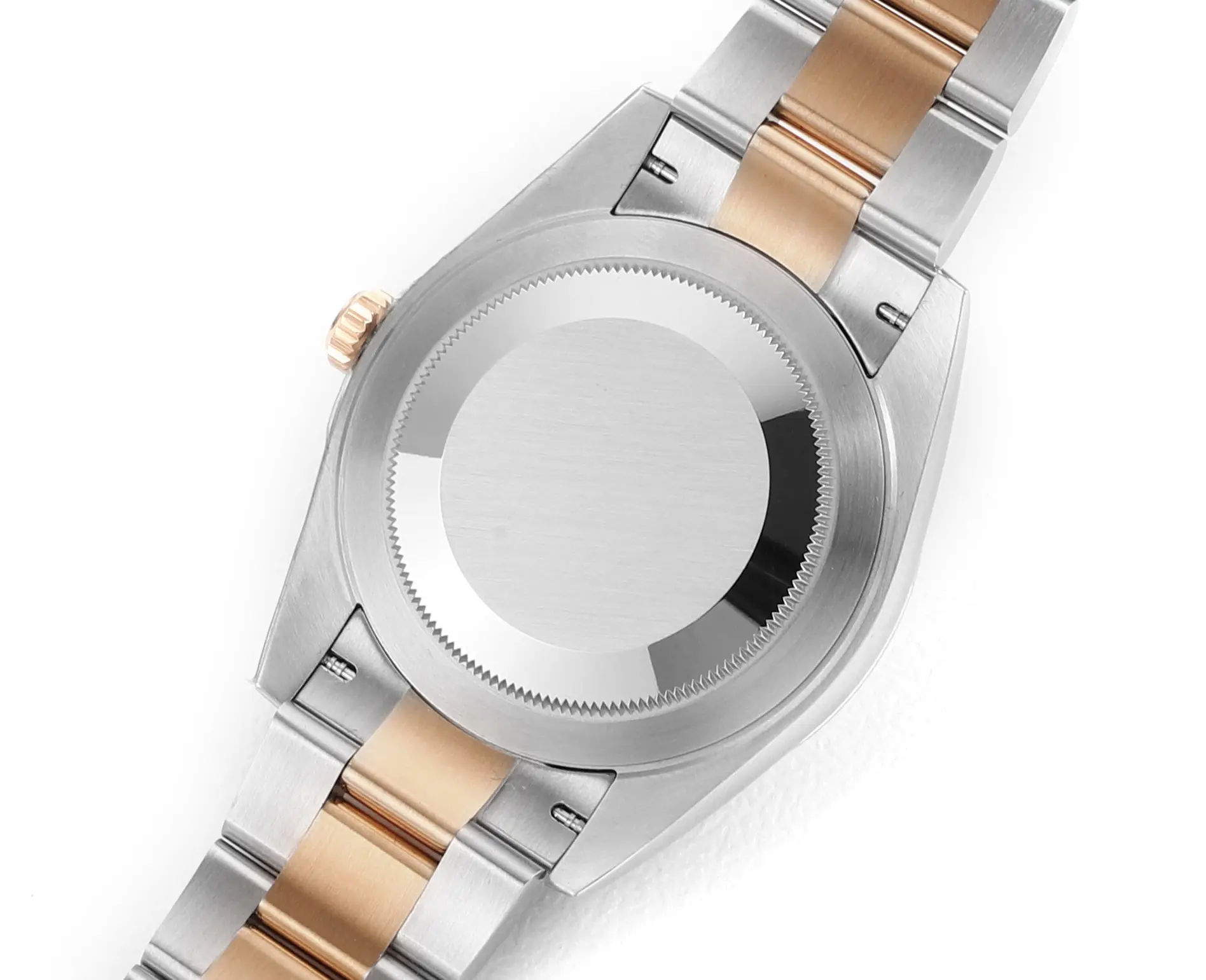 Rolex Datejust 41mm Two-Tone Rose Gold and Stainless Steel Watch with Diamond Dial – Super Clone - 图片 8