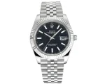 Rolex Datejust 41mm Watch – Gold Sandstone Dial, Stainless Steel Jubilee Bracelet