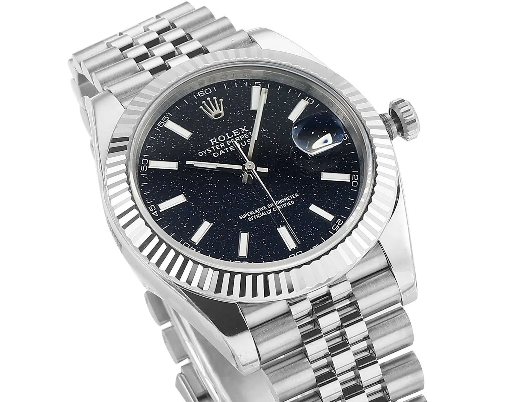Rolex Datejust 41mm Watch – Gold Sandstone Dial, Stainless Steel Jubilee Bracelet - 图片 4