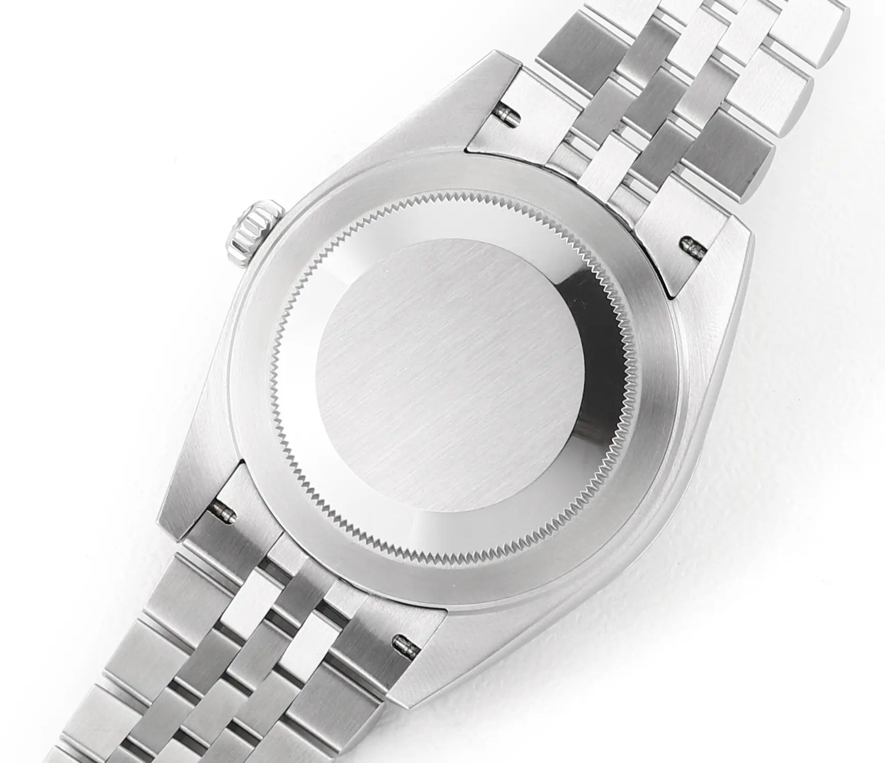 VS Factory Rolex Datejust 41mm Watch – Silver Dial, Diamond Markers, Stainless Steel Jubilee Bracelet, Super Clone VSF Rolex - 图片 8