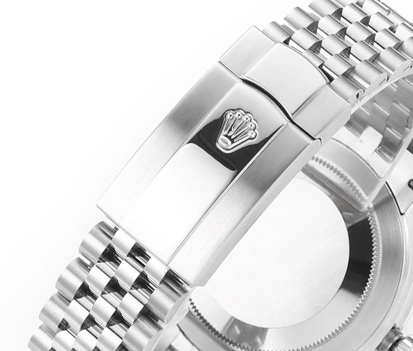 VS Factory Rolex Datejust 41mm Watch – Silver with Grey Dial, Fluted Bezel, Super Clone VSF Watch - 图片 9