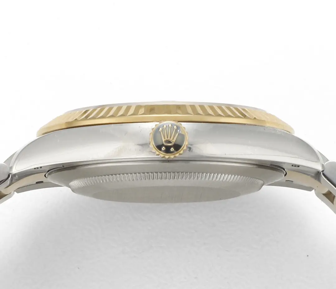 Rolex Datejust Two-Tone Black Dial Automatic Watch with 3235 Movement – Super Clone - 图片 6