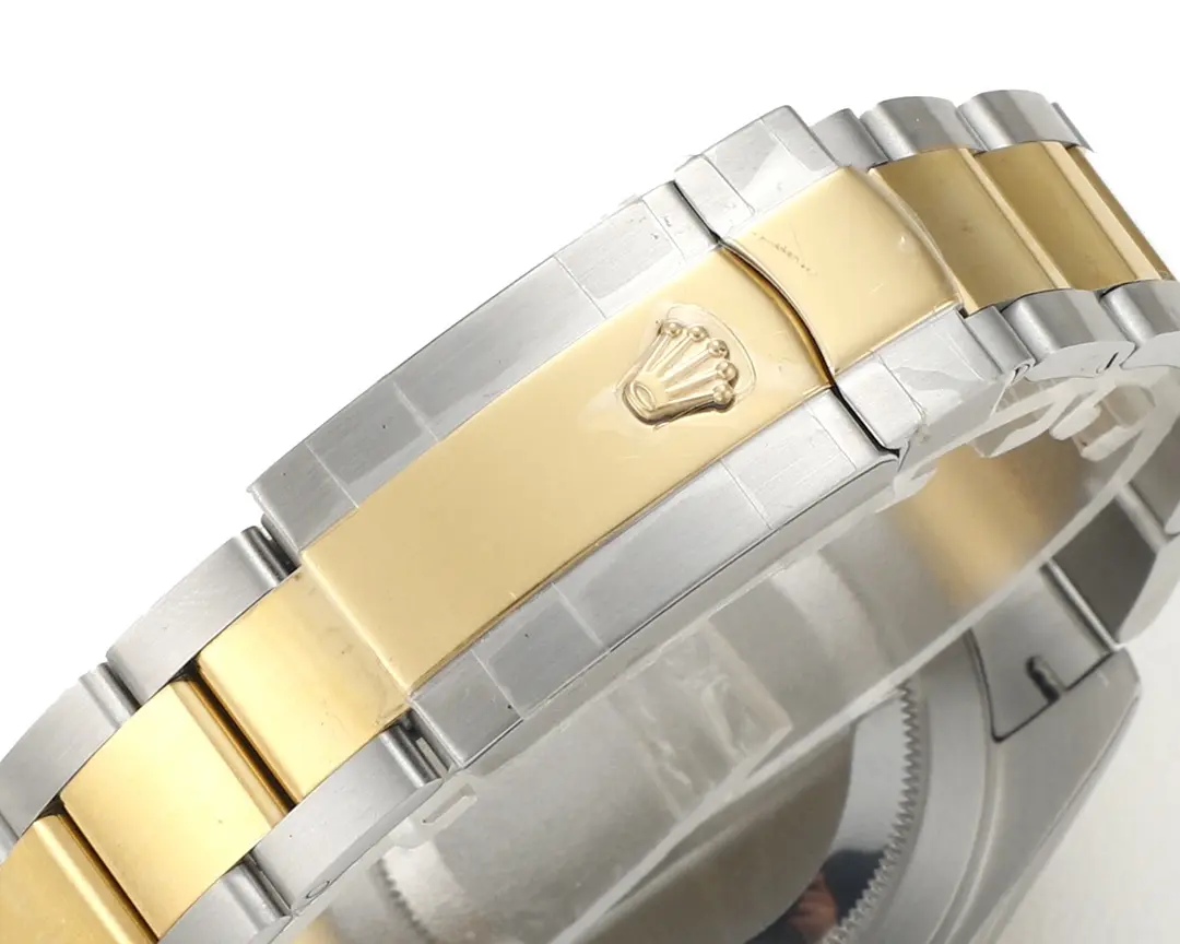 Rolex Datejust Two-Tone Black Dial Automatic Watch with 3235 Movement – Super Clone - 图片 8