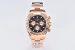 Rolex Daytona 116505 Full Rose Gold with Black Enamel Dial – Luxury Chronograph Watch