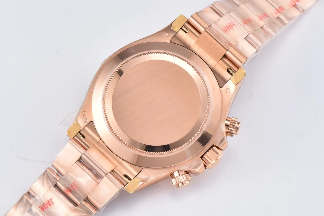 Rolex Daytona 116505 Full Rose Gold with Black Enamel Dial – Luxury Chronograph Watch - 图片 3