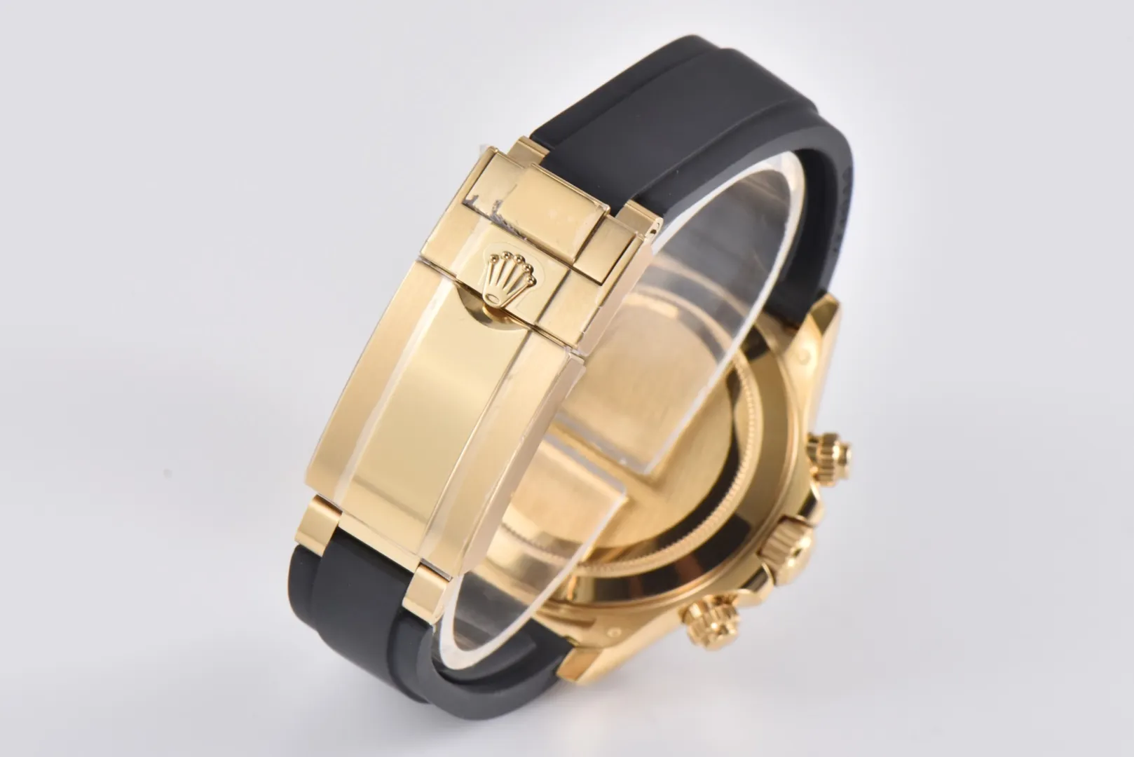 VS Factory Rolex Daytona 116518 – Gold with Rubber Strap - 图片 3