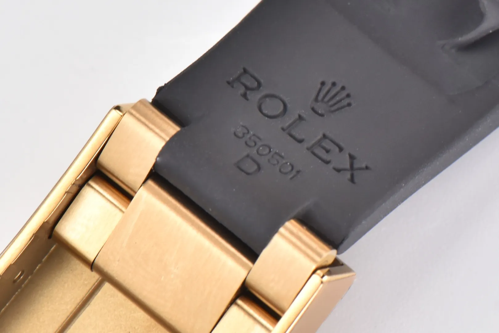 VS Factory Rolex Daytona 116518 – Gold with Rubber Strap - 图片 9