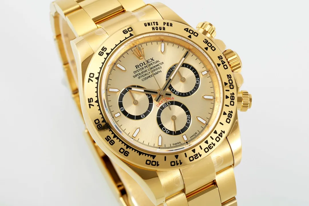 Rolex Daytona 60th Anniversary Edition – Gold Chronograph Watch with Ceramic Bezel and Superior Craftsmanship - 图片 2