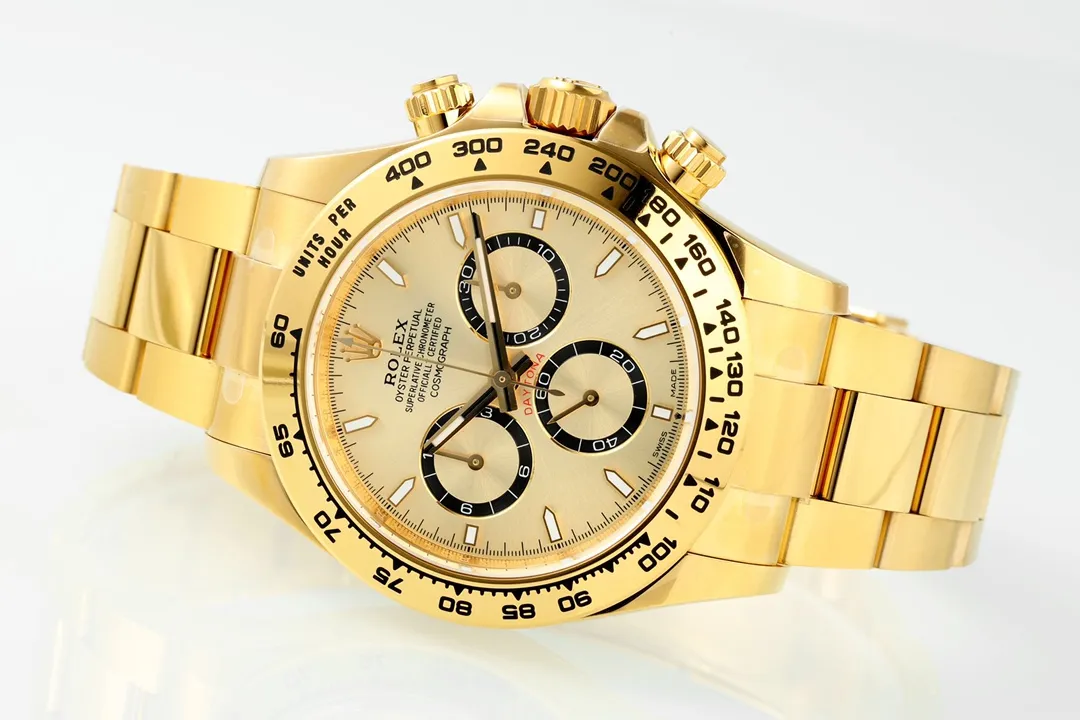 Rolex Daytona 60th Anniversary Edition – Gold Chronograph Watch with Ceramic Bezel and Superior Craftsmanship - 图片 5