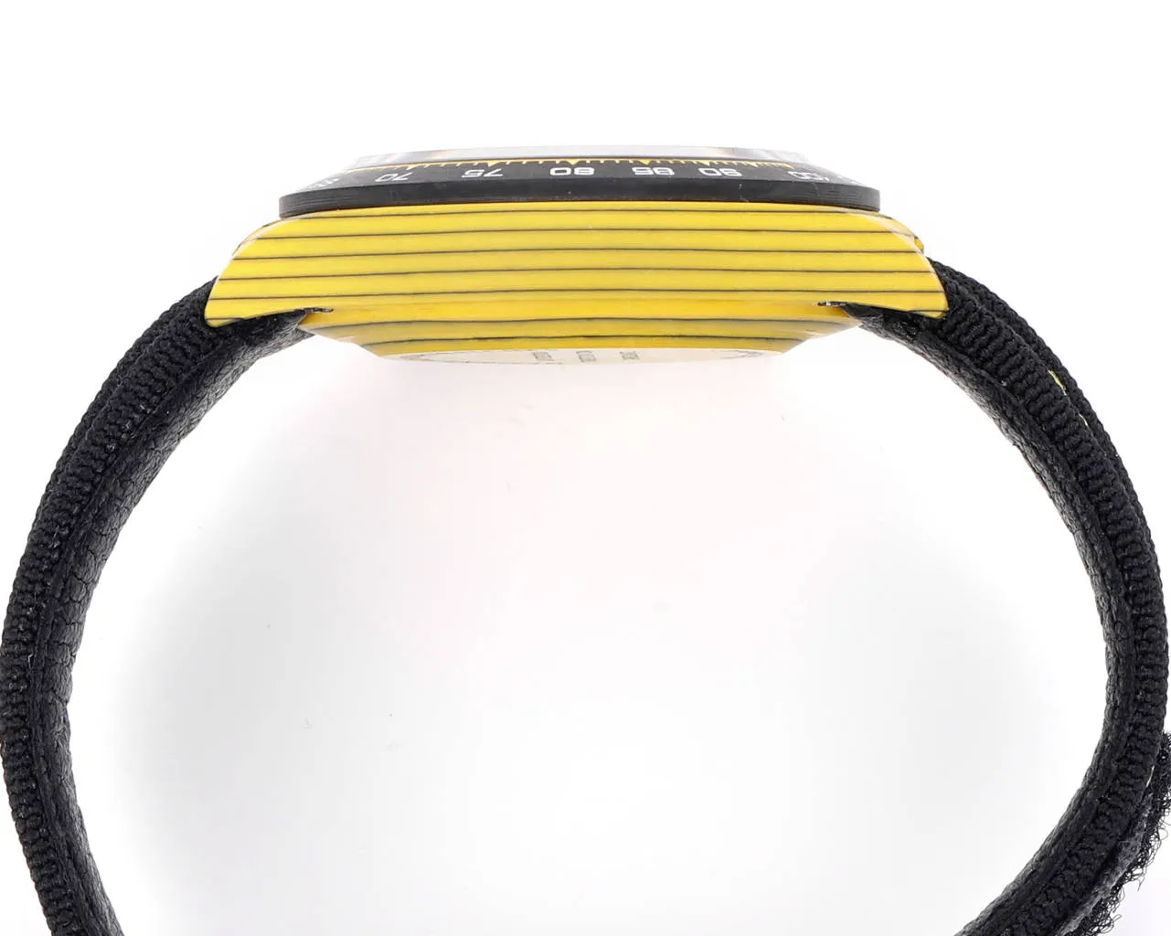 Rolex Daytona Carbon Fiber Night Glow Case Watch – Yellow with Black Strap by VSF Watches Official Store - 图片 6