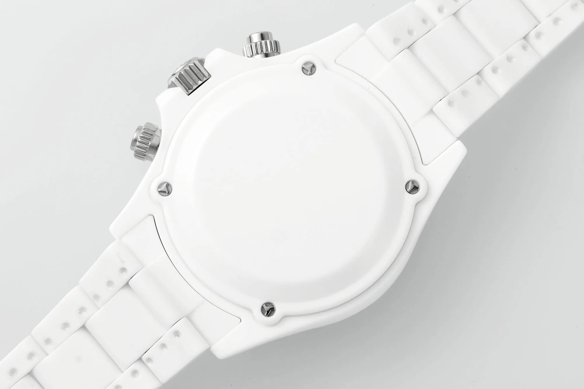 Rolex Daytona Ceramic Watch – White Strap, Turquoise Dial, Premium VSF Watches Design - 图片 8
