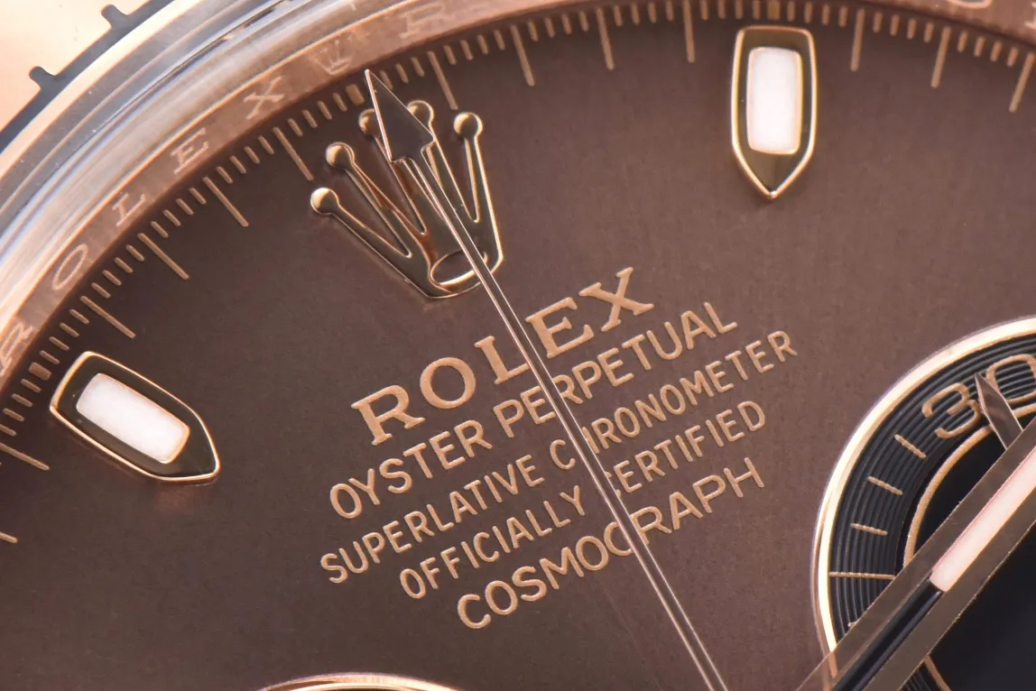 Rolex Daytona Clean Factory 116505 Rose Gold Daytona – Brown Dial, Three-Piece Strap Chronograph - 图片 3