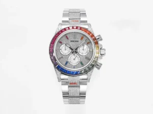 Rolex Daytona HB1 – Platinum Bezel, Stainless Steel Case, Automatic Mechanical VSF Watches Collection