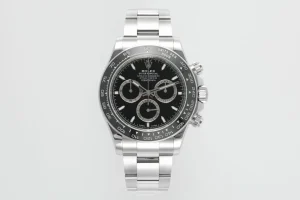 VS Factory Rolex Daytona M126500LN Perfect Edition – Silver Stainless Steel, Black Dial, Watches Chronograph