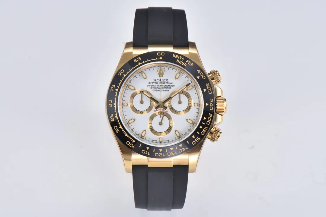 VS Factory Rolex Daytona Watch with Black Ceramic Bezel – Premium