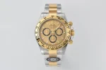 Rolex Daytona with Black Enamel Dial and Moissanite Stones