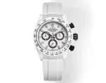Rolex Daytona x Picasso Limited Edition White Ceramic Daytona Watch – Charles the Great Design by VSF Watches Collection