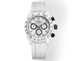 Rolex Daytona x Picasso Limited Edition White Ceramic Daytona Watch – Charles the Great Design by VSF Watches Collection
