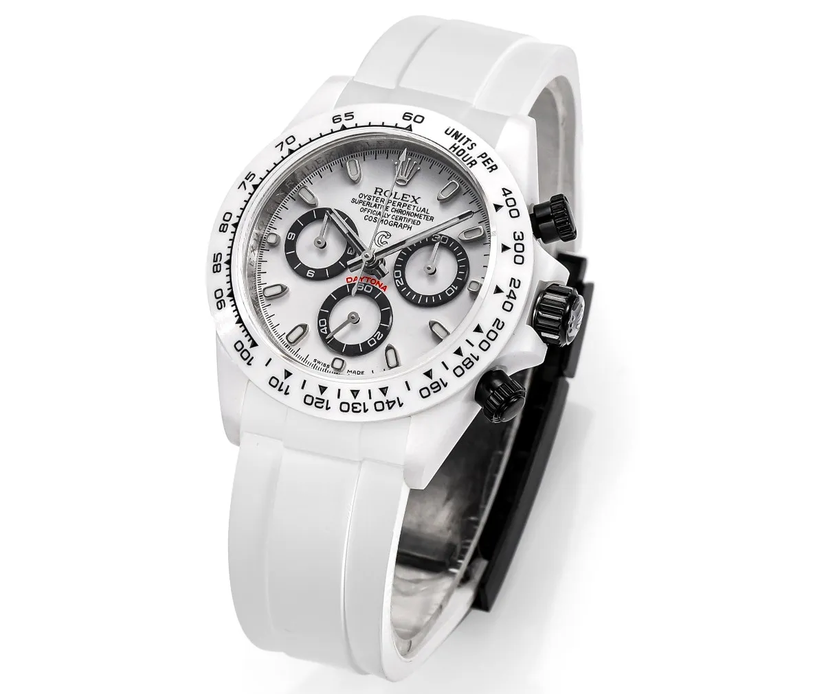 Rolex Daytona x Picasso Limited Edition White Ceramic Daytona Watch – Charles the Great Design by VSF Watches Collection - 图片 2