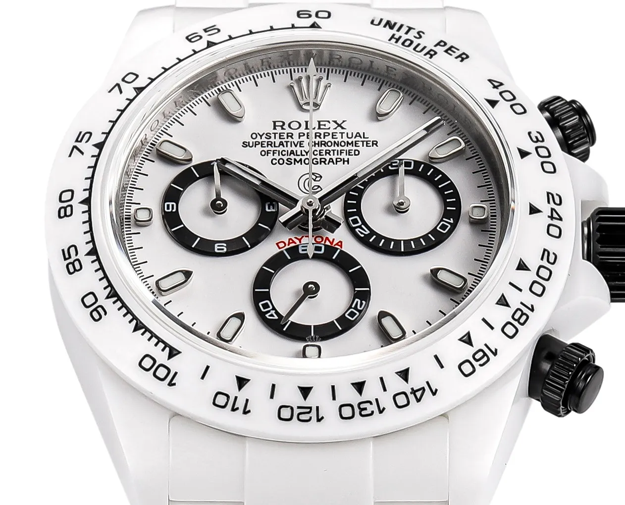 Rolex Daytona x Picasso Limited Edition White Ceramic Daytona Watch – Charles the Great Design by VSF Watches Collection - 图片 5