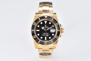 VS Factory Rolex Submariner 40mm 116618 Series – Black Dial, Gold Stainless Steel, Diver Collection