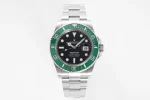 VS Factory Rolex Submariner 41MM Green Bezel Black Dial Stainless Steel Luxury Watch – Premium Timepiece