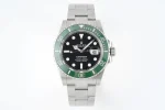 AR Factory Rolex Submariner Hulk Green Ceramic Bezel Black Dial Stainless Steel Automatic Watch