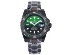 VS Factory Rolex Submariner PARAKEET – Custom Black Carbon Fiber Bezel, Gradient Green Dial, 904L Steel by VSF Watches Official Store