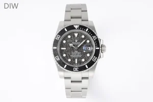 Rolex Submariner PARAKEET – Custom Black Carbon Fiber Dial, Premium Stainless Steel Timepiece