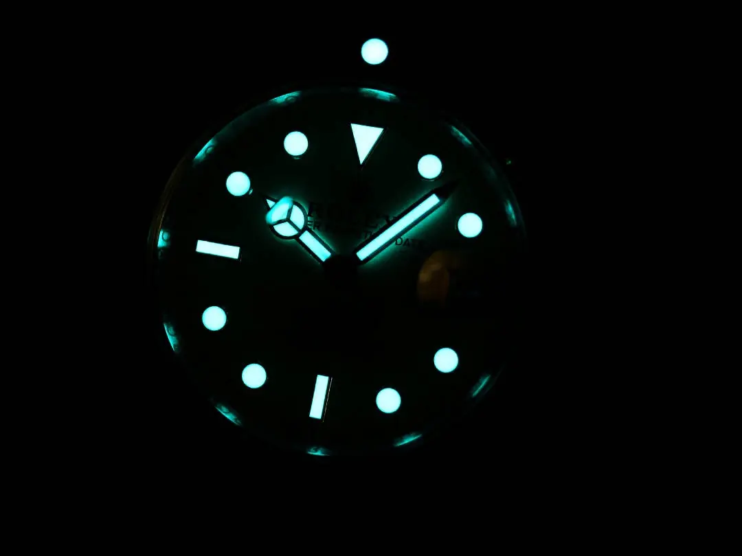 Rolex Submariner PARAKEET – Custom Gradient Green Dial, Carbon Fiber Bezel, 904L Stainless Steel Luxury Watch - 图片 6