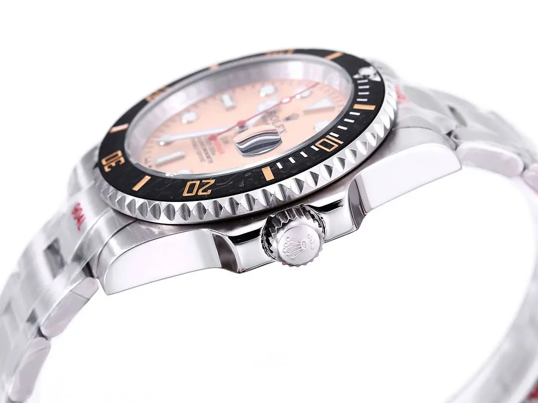 Rolex Submariner PARAKEET – Custom Gradient Green Dial, Carbon Fiber Bezel, 904L Stainless Steel Luxury Watch - 图片 7